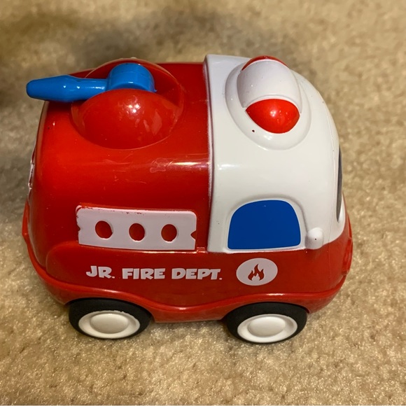 Toddle Nkok Jr Push and Go Ambulance and Fire Truck - Picture 7 of 9